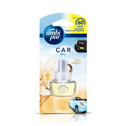 Ambi Pur Car Air Freshener Refill Vanilla Bouquet